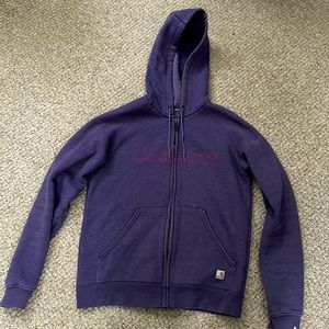 Used carhartt sweatshirt size small